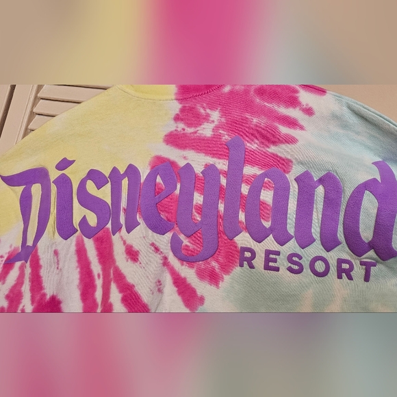 Authentic Vintage Walt Disney World Logo Tie-dye Spirit Jersey (XS) V-BLP - Picture 5 of 13